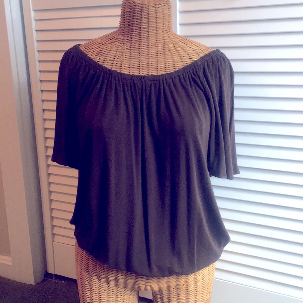 MICHAEL MIchael Kors Flutter Sleeve Top